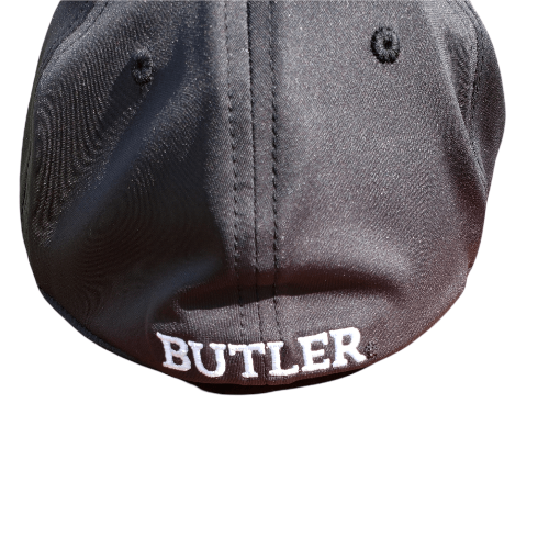 On The Mark Hat Butler Black OneFit hat Butler University | Bulldogs | Black OneFit Hat | FlexFit Baseball Cap