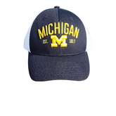 On The Mark Hat University of Michigan EST 1817 Mesh Hat University of Michigan | EST 1817 | Adjustable Mesh Hat | Wolverines