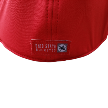 On The Mark Hat Ohio State Lined Scarlet OneFit Hat Ohio State | OSU Buckeyes | Lined Scarlet OneFit Hat | Flexfit