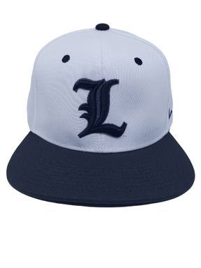 Louisville Cardinals Z11 Ash Adjustable Hat | White Hat with Black