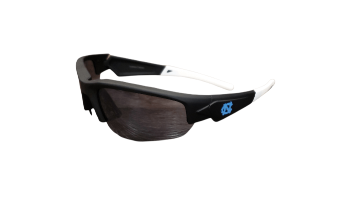 On The Mark Sunglasses University of North Carolina Sunglasses University of North Carolina Sunglasses. Black arms with UNC Logo