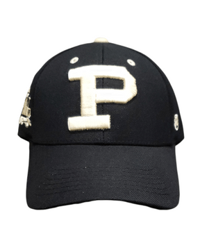 On The Mark Hat Purdue Boilermakers Black Vintage Adjustable Hat Purdue Boilermakers | Vintage Adjustable Hat | Boilermaker | NCAA
