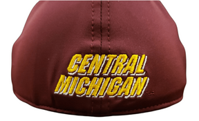 On The Mark hats Central Michigan University Chippewas Maroon and Gold OneFit Central Michigan | CMU Chippewas | FlexFit Cap | Maroon OneFit Hat