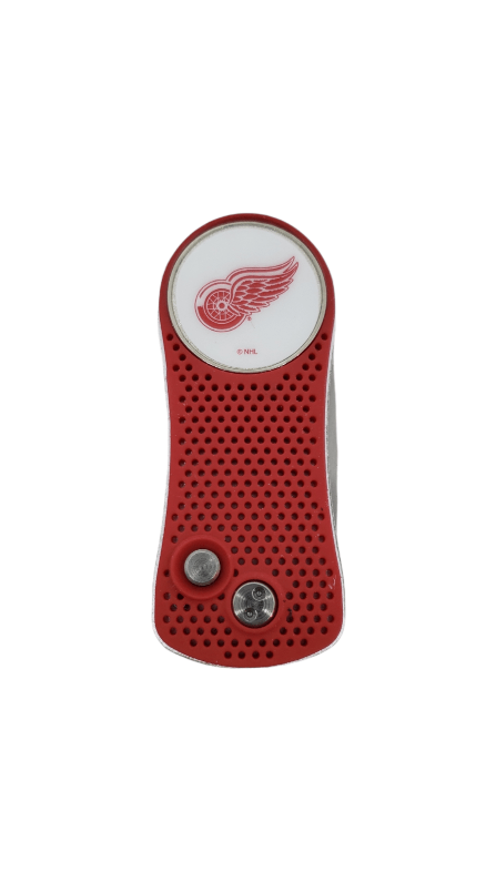 On The Mark Golf Gear Detroit Red Wings Ball Mark Repair Tool Detroit Red Wings | Golf Ball Mark Repair Tool | Ball Marker | NHL