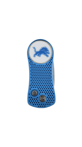 On The Mark Golf Gear Detroit Lions Ball Mark Repair Tool Detroit Lions | Ball Mark Repair Tool | Ball Marker | NFL