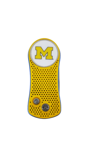 On The Mark Golf Gear Michigan Ball Mark Repair Tool Maize Michigan | Wolverines | Golf Ball Mark Repair Tool | NCAA