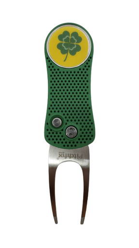 On The Mark Golf Gear Shamrock Ball Mark Repair Tool Shamrock | Golf Ball Mark Repair Tool | Ball Maker