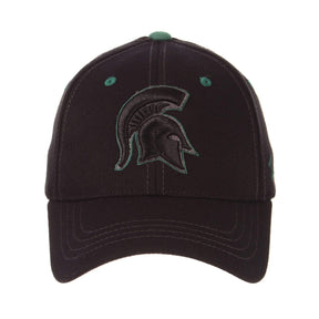 Zephyr Hat Michigan State Black Element Stretch Fit Hat