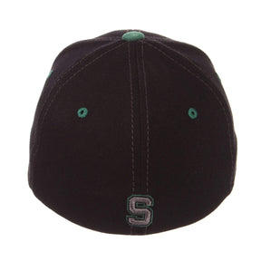 Zephyr Hat Michigan State Black Element Stretch Fit Hat