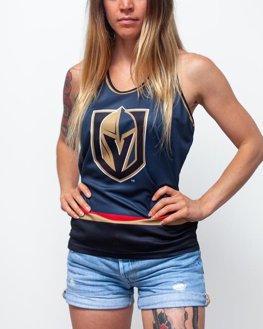 Bench Clearers Shirts Las Vegas Golden Knights Racerback Tank Top