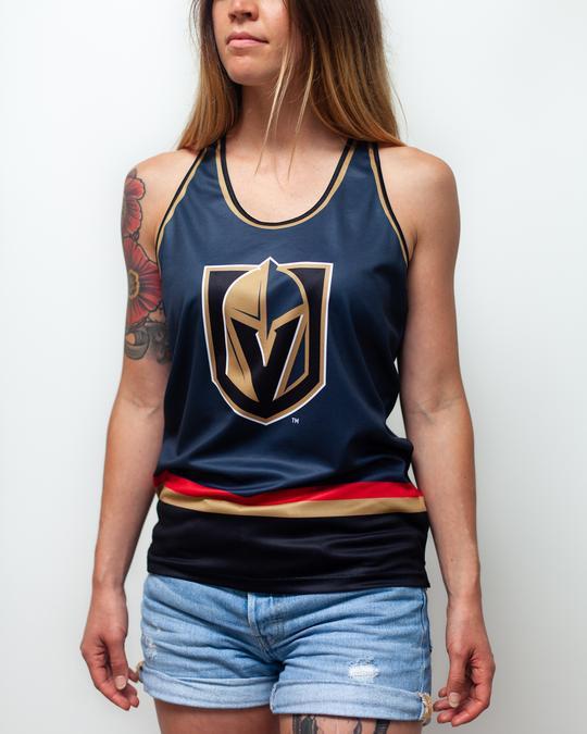 Bench Clearers Shirts Las Vegas Golden Knights Racerback Tank Top