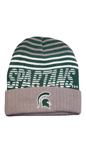 On The Mark Hats Michigan State Spartans Lined Winter Hat