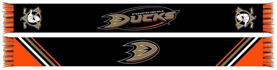 Ruffneck Scarf Anaheim Ducks Scarf - Home Jersey Washington Capitals | Hockey Scarf | Home Jersey Theme | NHL