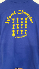 Carrot Stick Sports Shirts Youth Small World Champion of Everything T-Shirt