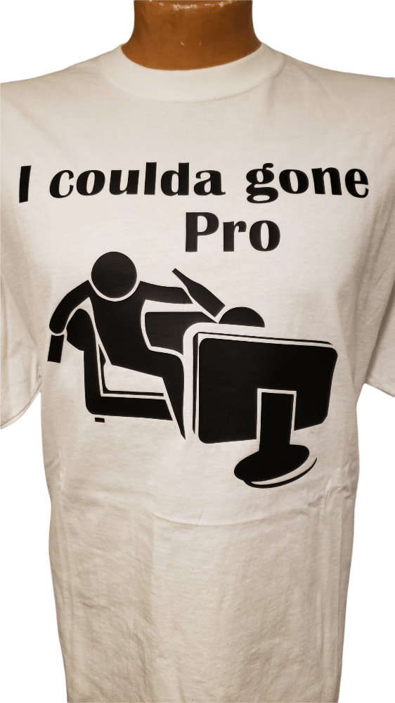 Carrot Stick Sports Shirts I Coulda Gone Pro t-shirt I Coulda Gone Pro T-Shirt | Custom Designed by Carrot Stick Sports