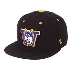 Zephyr Headwear Washington Huskies Fitted Slider Ballcap