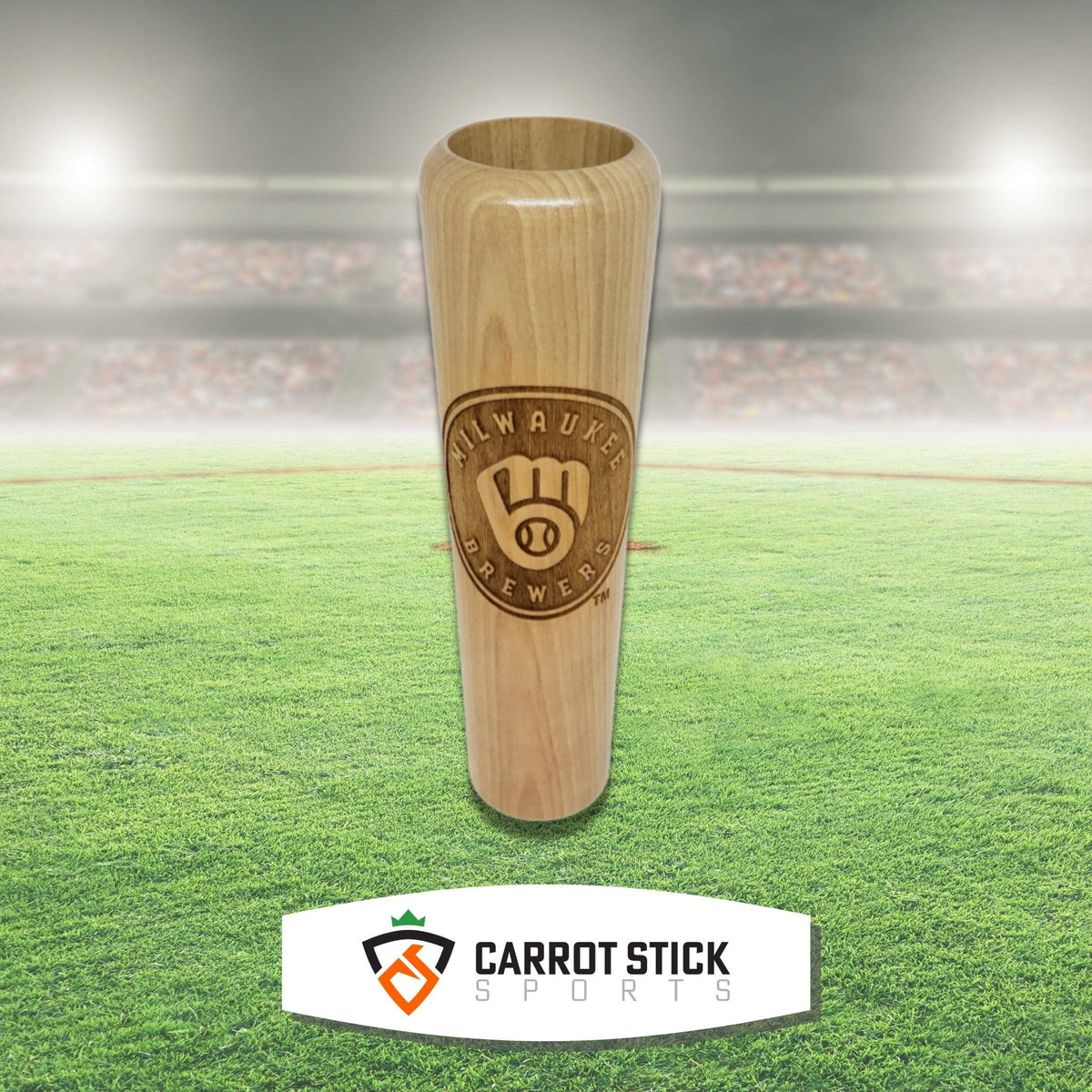 Dugout Mugs Beermug Milwaukee Brewers Baseball Bat Mug Milwaukee Brewers | BeerMug | Baseball BatMug | Major League Baseball