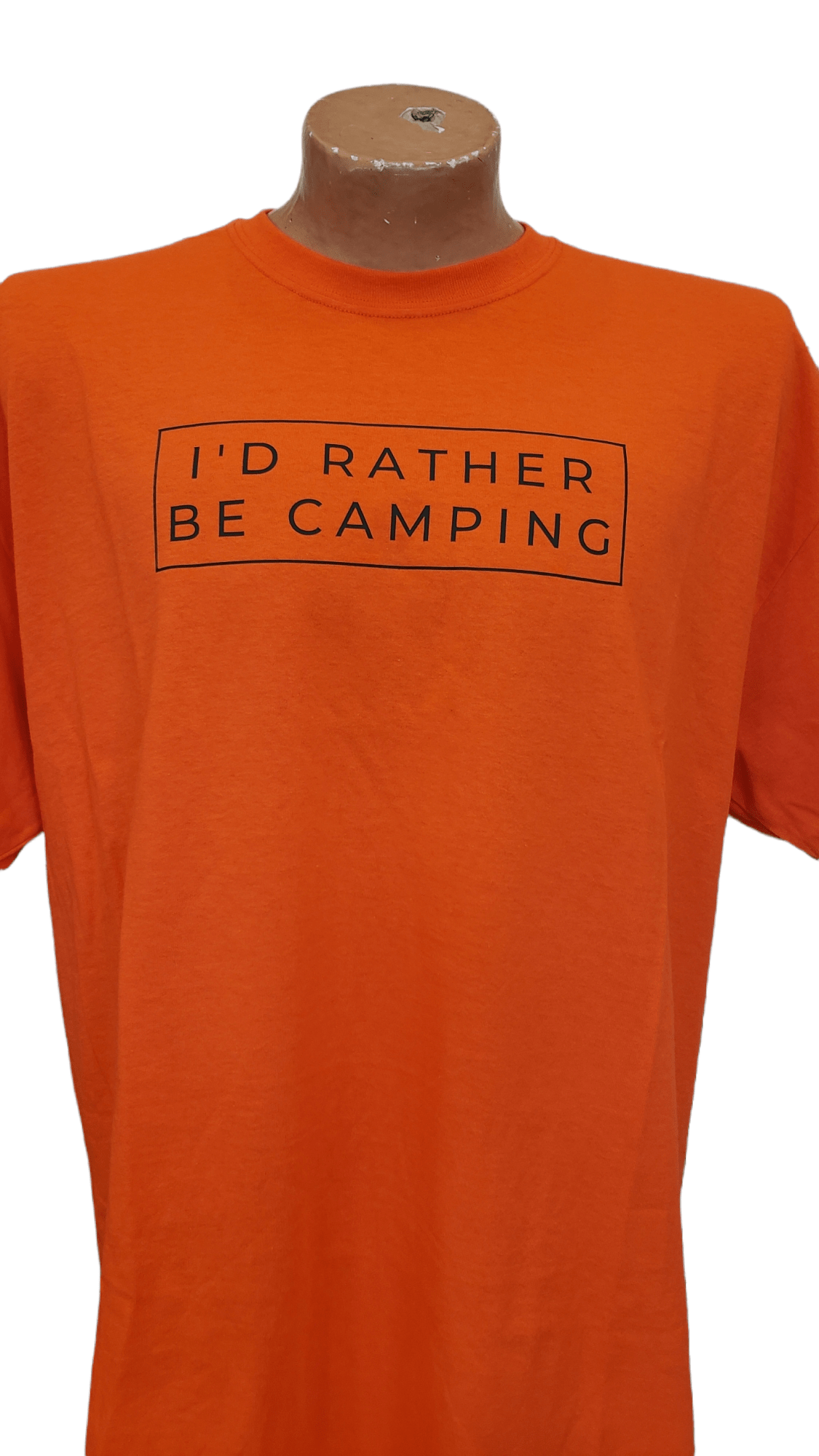 Carrot Stick Sports 2X-Large I'd Rather Be Camping tshirt