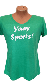 Carrot Stick Sports Large Yaay Sports V Neck T-Shirt