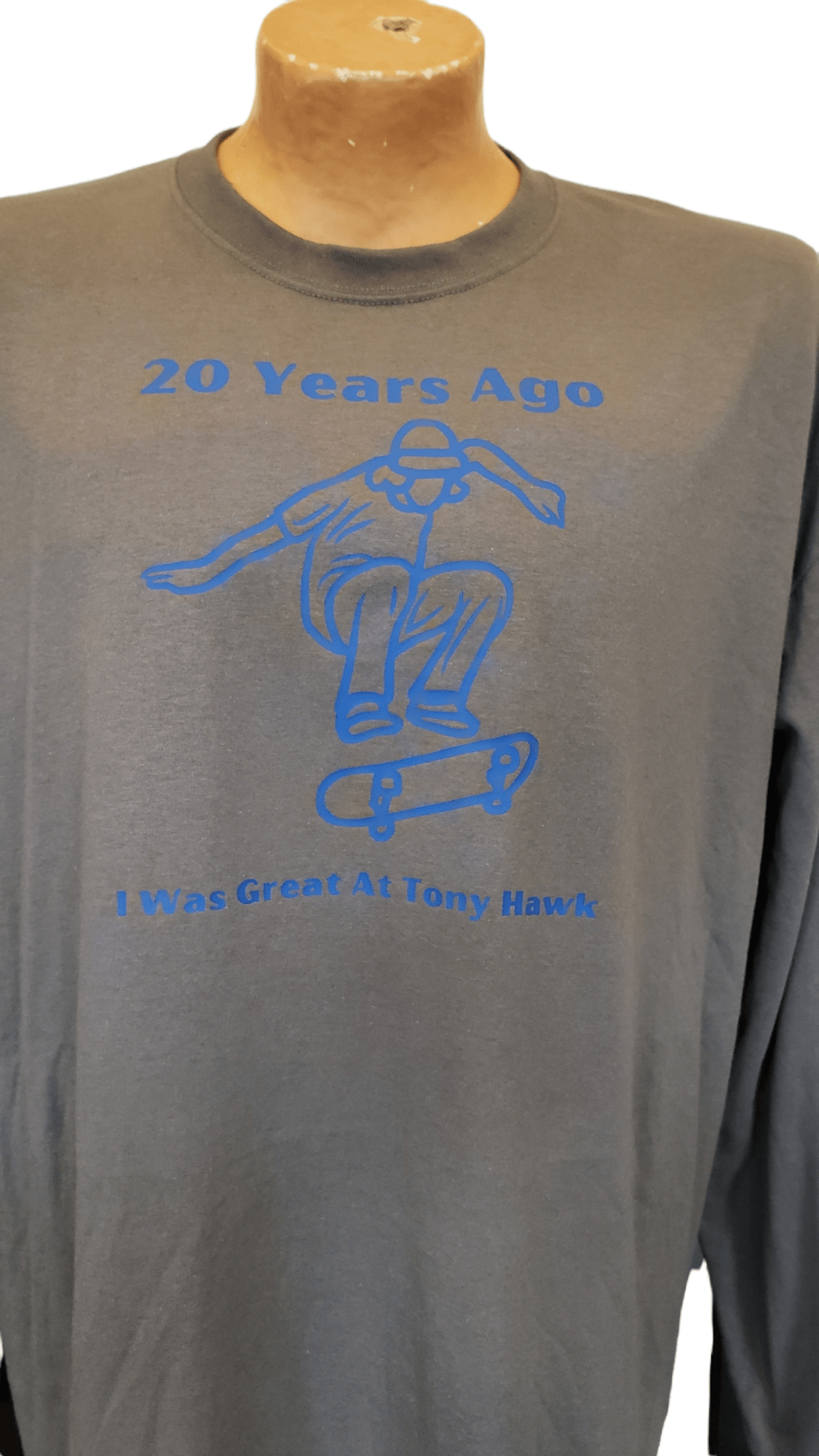 Carrot Stick Sports Clothing 3X-Large I Was Great at Tony Hawk T-Shirt