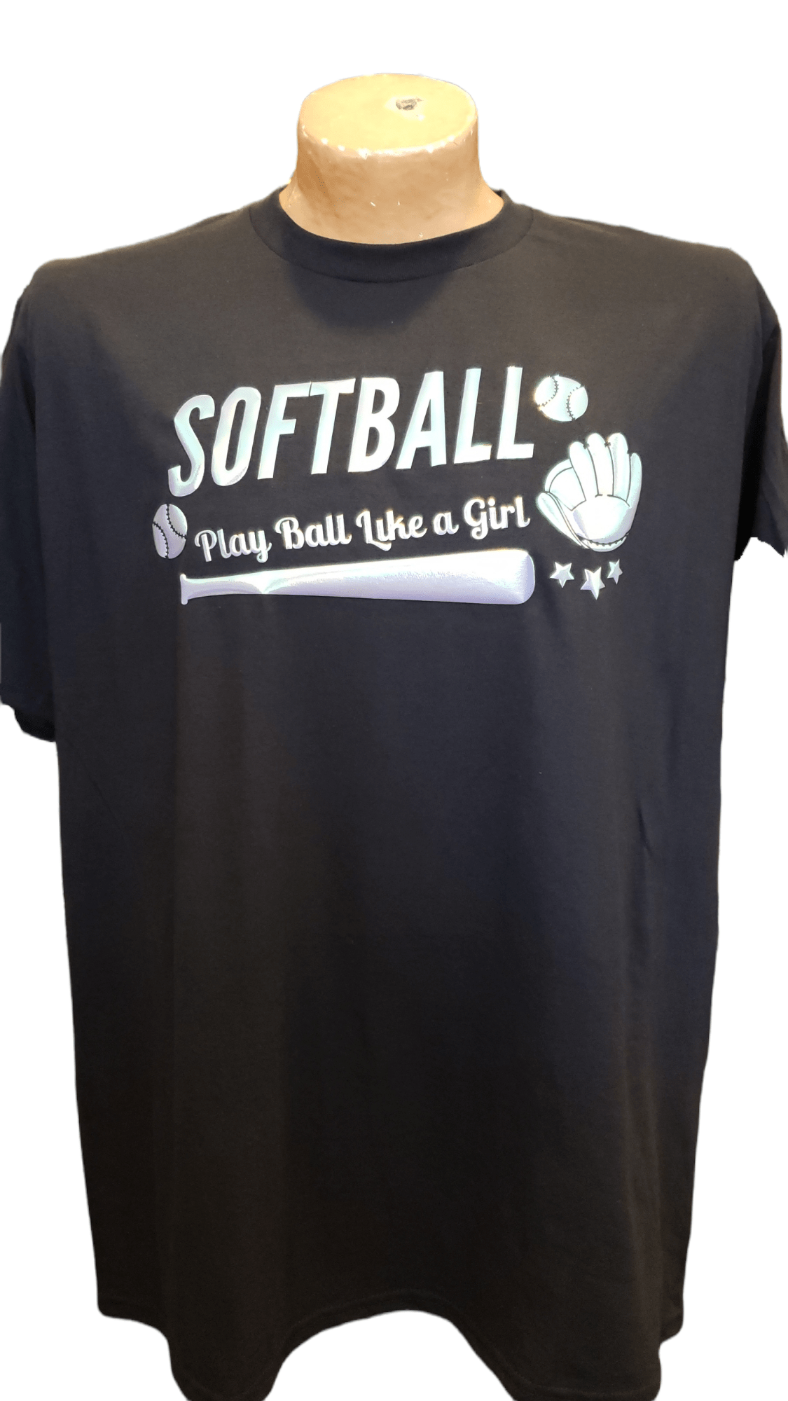 Carrot Stick Sports Shirts & Tops X-Large Play Ball Like a Girl