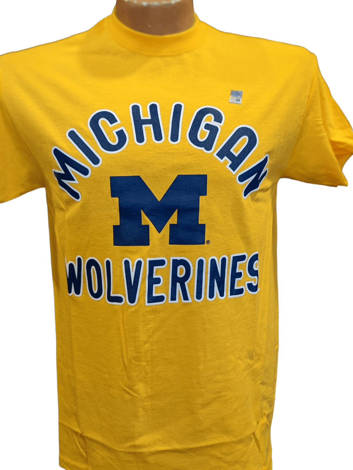 Blue 84 Shirts & Tops Michigan Wolverines T-Shirt Maize and Blue Michigan Wolverines T-Shirt | Carrot Stick Sports