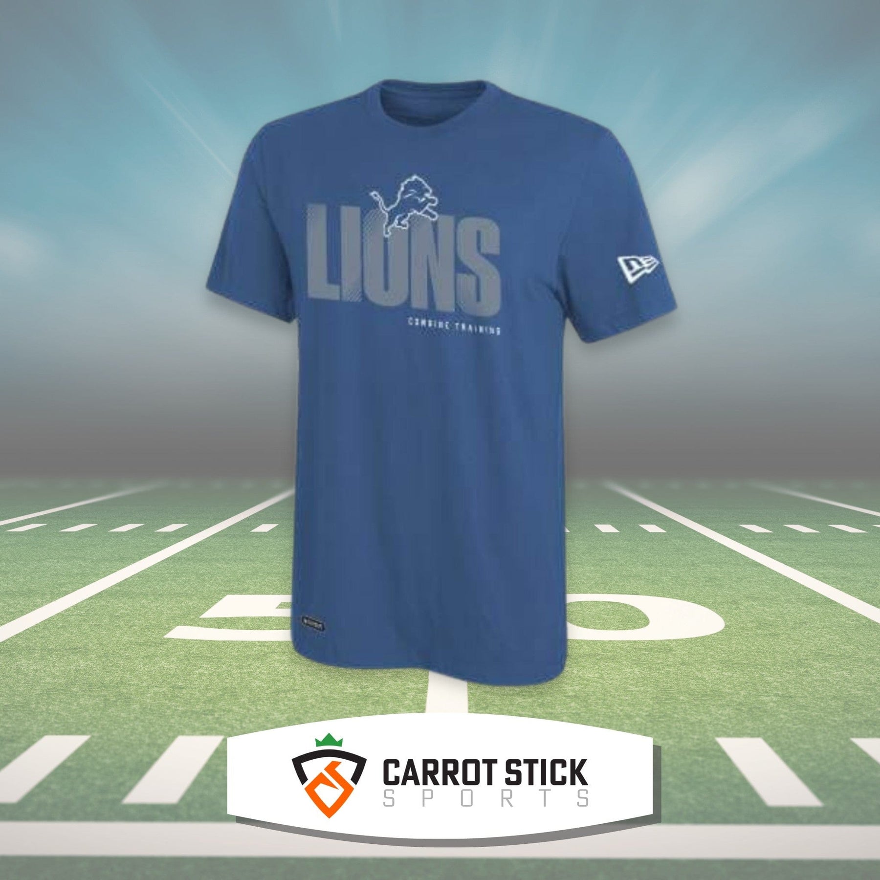 Outerstuff Shirts Detroit Lions Combine Training T-Shirt Detroit Lions Combine Training T-Shirt | Carrot Stick Sports