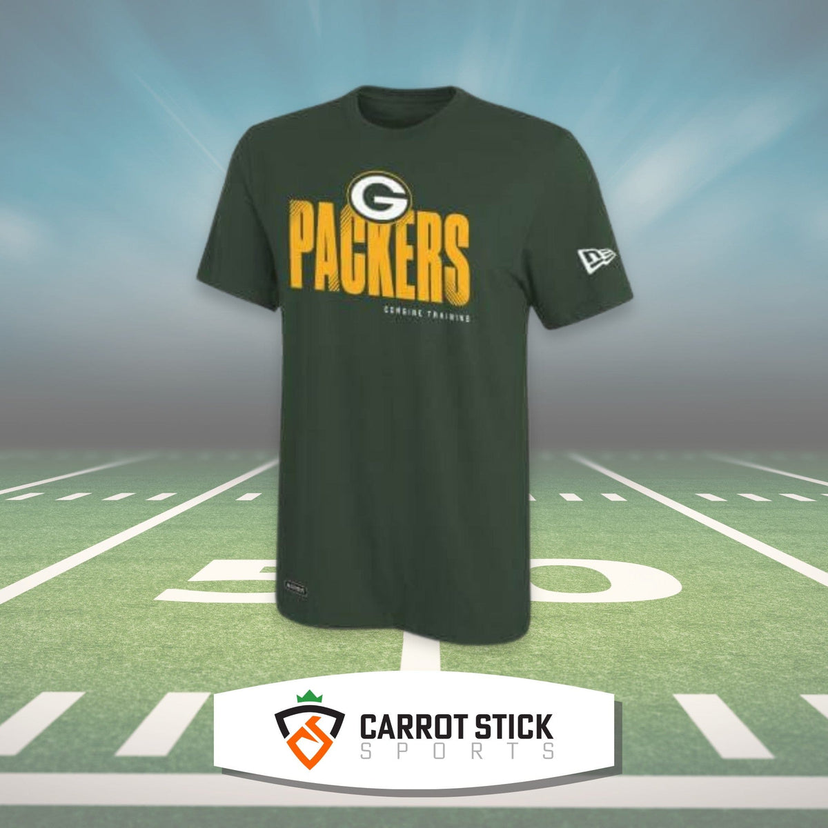 Outerstuff Shirts Green Bay Packers Combine Training T-Shirt Green Bay Packers Combine Training T-Shirt | Carrot Stick Sports