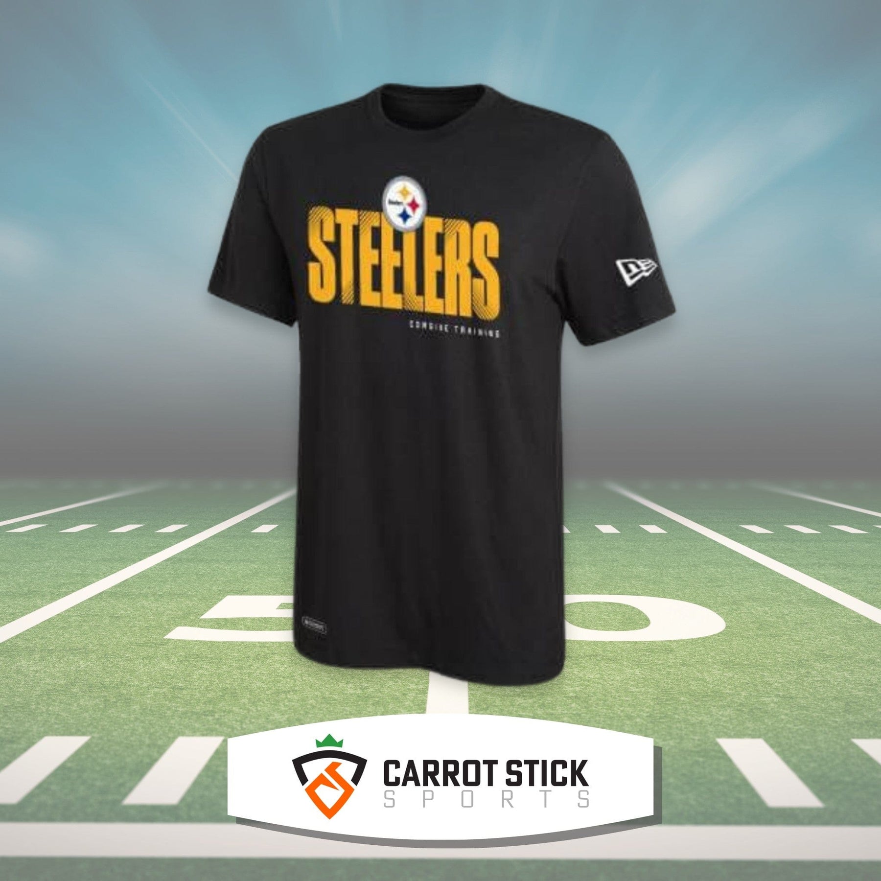 perle Telemacos spontan Pittsburgh Steelers Combine Training T-Shirt | Carrot Stick Sports