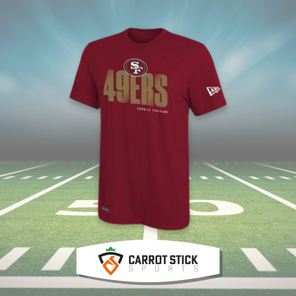 Outerstuff Shirts San Francisco 49ers Combine Training T-Shirt San Francisco 49ers Combine Training T-Shirt | Carrot Stick Sports