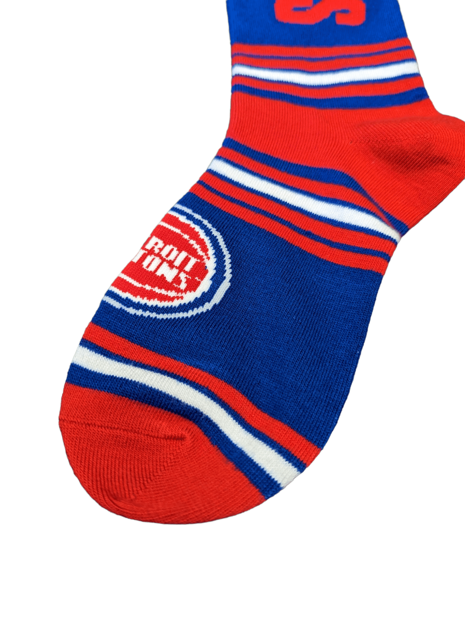 For Bare Feet Socks Detroit Pistons Go Team Socks