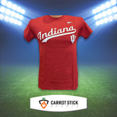 Blue 84 Shirts & Tops Indiana Hoosiers T-Shirt Crimson and Cream Indiana Hoosiers T-Shirt | Carrot Stick Sports