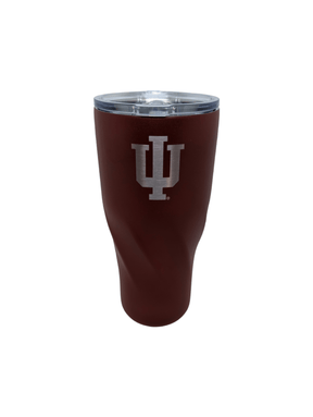 On The Mark Beermug Indiana University Hoosier Stainless Steel Mug