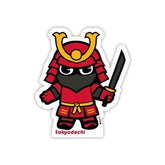 Samurai Tokyo Dachi Sticker Sticker - Available at Carrot Stick Sports