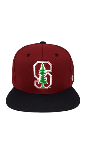 Stanford University Cardinal Snapback Hat with Tree Logo Hats - Available at Carrot Stick Sports