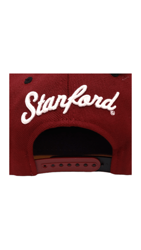 Stanford University Cardinal Snapback Hat with Tree Logo Hats - Available at Carrot Stick Sports