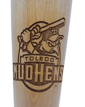 Toledo Mud Hens Birch Baseball Bat Beer Stein Beermug - Available at Carrot Stick Sports