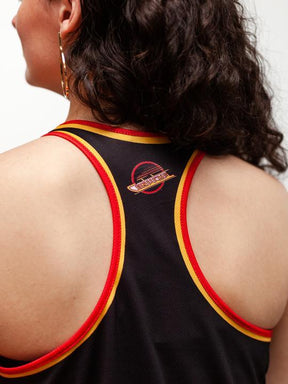 Vancouver Canucks Throwback Racerback Tank Top Shirts - Available at Carrot Stick Sports