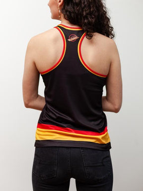 Vancouver Canucks Throwback Racerback Tank Top Shirts - Available at Carrot Stick Sports