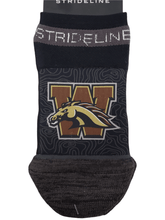 Western Michigan Bronco Low Sock Socks - Available at Carrot Stick Sports
