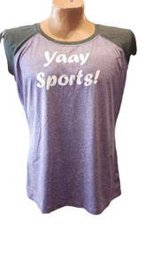 Yaay Sports V Neck T-Shirt Clothing - Available at Carrot Stick Sports