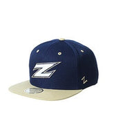 Z11 Akron Zips Navy Blue and Gold Snapback Hats - Available at Carrot Stick Sports